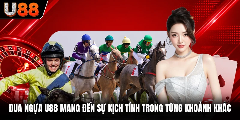 Đua ngựa U88 mang đến sự kịch tính trong từng khoảnh khắc