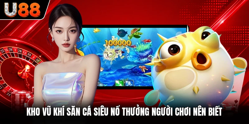 Kho vũ khí săn cá siêu nổ thưởng người chơi nên biết